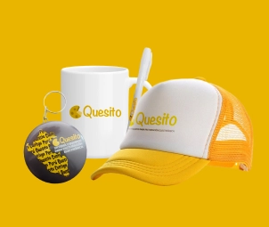 Artículos promocionales de la marca Quesito